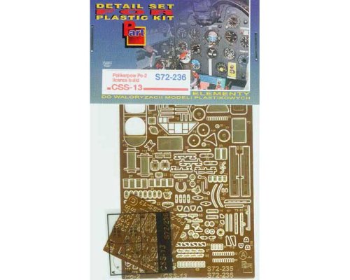 Przejdź do produktu PART S72236 - 1:72 CSS-13 - Polikarpov Po-2 licence build