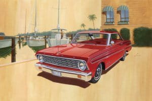 Przejdź do produktu TRUMPETER 02507 - 1:25 Ford Falcon 1964 Sprint hardtop, stock plus