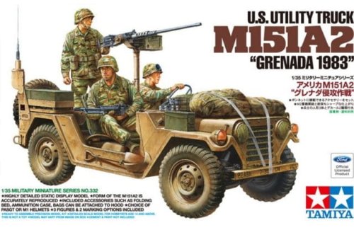 Przejdź do produktu TAMIYA 35332 - 1:35 M151A2 US Utility Truck - Grenada 1983