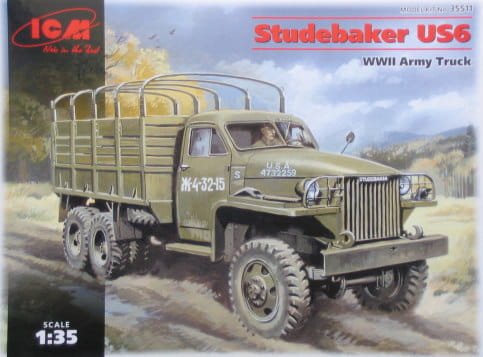 Przejdź do produktu ICM 35511 - 1:35 Studebaker US6, Army Truck