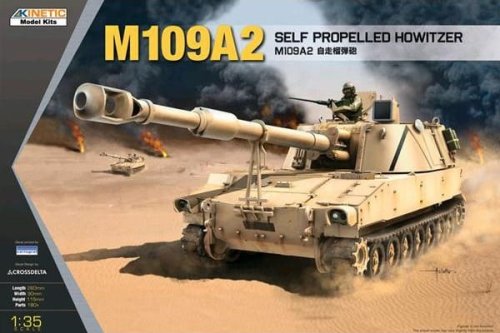 Przejdź do produktu KINETIC 61006 - 1:35 M109A2 Self Propelled Howitzer