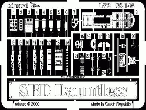 Przejdź do produktu EDUARD SS145 - 1:72 SBD