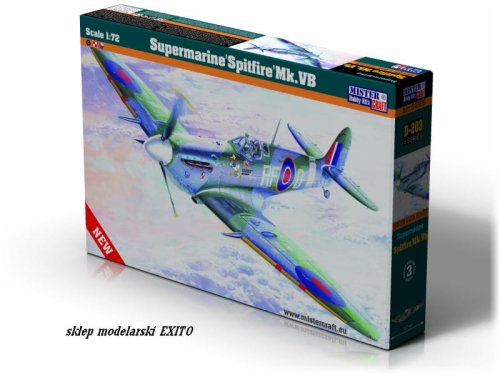 Przejdź do produktu MISTERCRAFT D203 - 1:72 Supermarine Spitfire Mk.VB