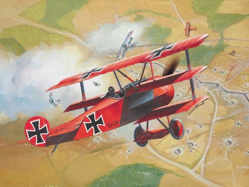 Przejdź do produktu REVELL 64116 - 1:72 Fokker DR.1 Triplane