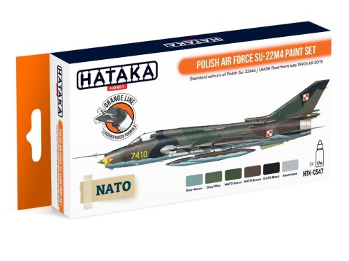 Przejdź do produktu HATAKA CS47 - Zestaw farb Polish Air Force Su-22M4