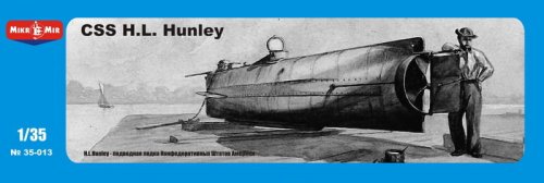 Przejdź do produktu MIKROMIR 35013 - 1:35 CSS HL Hunley, Confederate Submarine