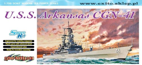 Przejdź do produktu DRAGON 7124 - 1:700 U.S.S. Arkansas CGN-41
