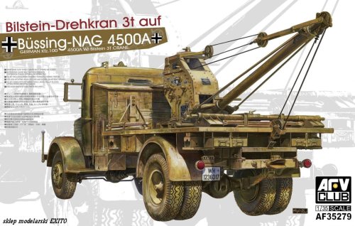 Przejdź do produktu AFV CLUB 35279 - 1:35 Bussing-NAG 4500A w/ Bilstein 3t crane
