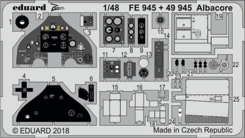 Przejdź do produktu EDUARD FE945 - 1:48 Albacore