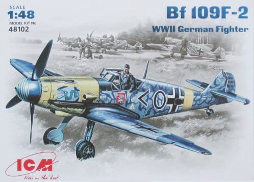 Przejdź do produktu ICM 48102 - 1:48 Bf 109F-2, WWII German Fighter