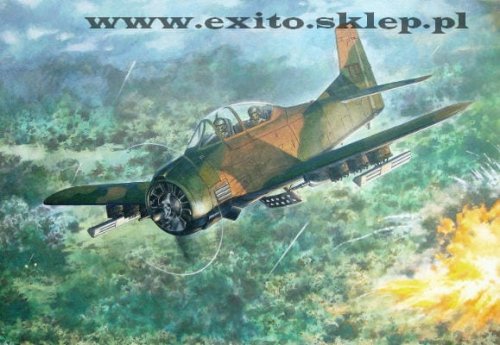 Przejdź do produktu RODEN 450 - 1:48 North American T-28D Trojan