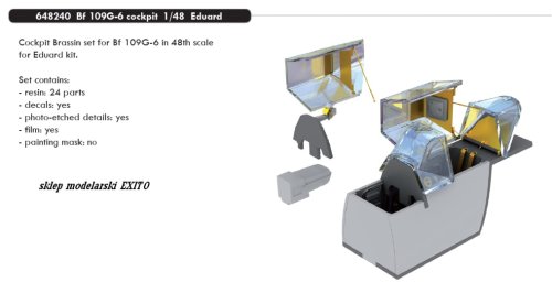 Przejdź do produktu EDUARD 648240 - 1:48 Bf 109G-6 cockpit