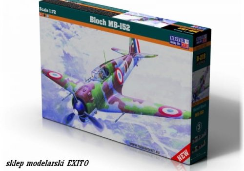 Przejdź do produktu MISTERCRAFT D219 - 1:72 Bloch MB-152