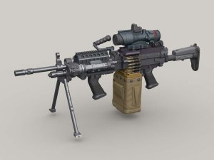 LEGEND LF3D005 - 1:35 MK.48 MG Set