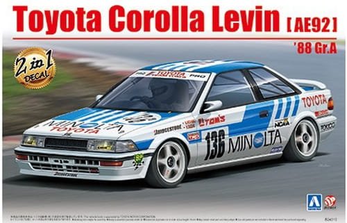 Przejdź do produktu BEEMAX B24010 - 1:24 Toyota Corolla Levin (AE92) 88 Gr.A