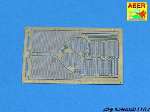Przejdź do produktu ABER 48A27 - 1:48 Grilles for Sd.Kfz. 182 King Tiger (Porsche Turret)