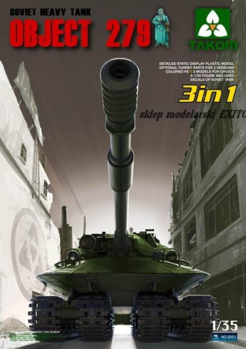 Przejdź do produktu TAKOM 2001 - 1:35 Soviet Heavy Tank Object 279