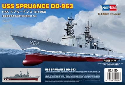 Przejdź do produktu HOBBY BOSS 82504 - 1:1250 USS Spruance DD-963