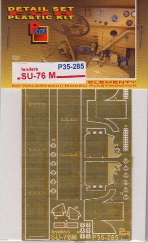 Przejdź do produktu PART P35285 - 1:35 SU-76 fenders / błotniki