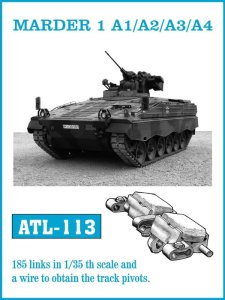 Friulmodel ATL-113 - 1:35 Metalowe gąsienice Marder 1 A1/A2/A3/A4