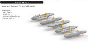 EDUARD 672120 - 1:72 TER racks