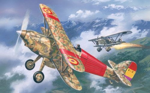 Przejdź do produktu AMODEL 72139 - 1:72 Hawker Fury Spanish 1939