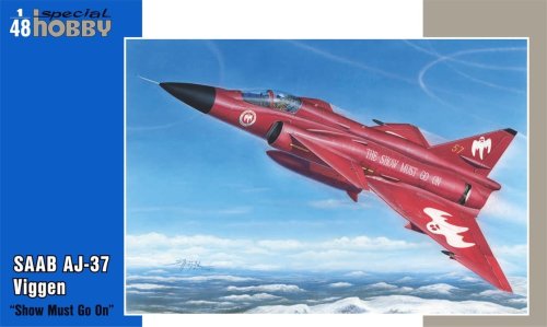 Przejdź do produktu SPECIAL HOBBY 48188 - 1:48 SAAB AJ-37 Viggen - Show Must Go On