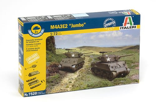 Przejdź do produktu ITALERI 7520 - 1:72 M4A3E2 Sherman Jumbo