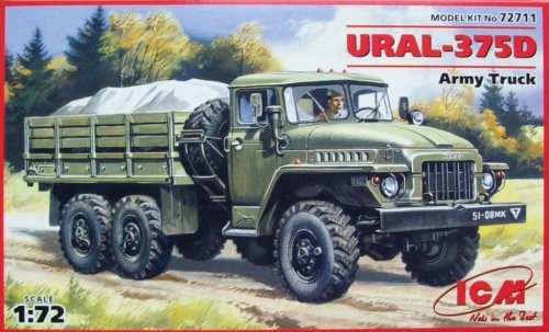 Przejdź do produktu ICM 72711 - 1:72 Ural 375D , Army Truck