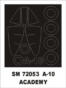 Przejdź do produktu MONTEX SM72053 - 1:72 A-10 Thunderbolt