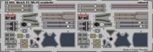 Przejdź do produktu EDUARD 32695 - 1:32 Hawk T1 Mk.53 seatbelts