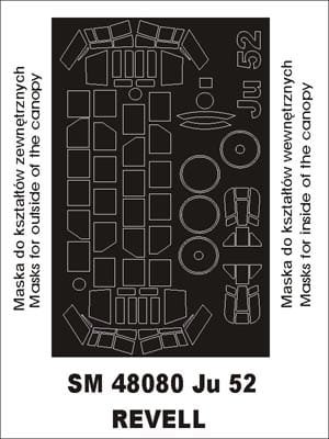 Przejdź do produktu MONTEX SM48080 - 1:48 Junkers Ju-52/3m