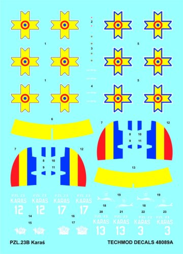Przejdź do produktu TECHMOD 48089 - 1:48 PZL.23B Karaś