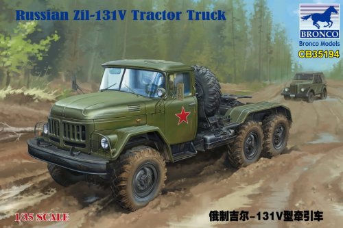 Przejdź do produktu BRONCO CB 35194 - 1:35 Russian Zil-131V Tractor Truck