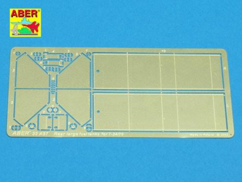 Przejdź do produktu ABER 35A097 - 1:35 Rear large fuel tanks for T-34/76