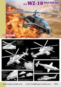 DRAGON 4632 - 1:144 PLA WZ-10 Attack Helicopter