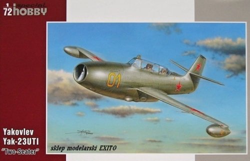 Przejdź do produktu SPECIAL HOBBY 72245 - 1:72 Yakovlev Yak-23 UTI - Two Seater