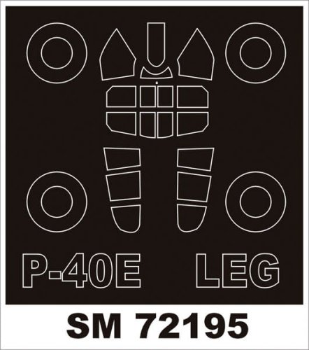 Przejdź do produktu MONTEX SM72195 - 1:72 Curtiss P-40E