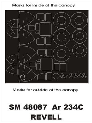 Przejdź do produktu MONTEX SM48087 - 1:48 Arado Ar 234C