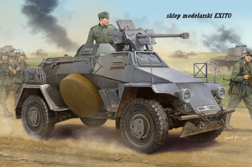Przejdź do produktu HOBBY BOSS 83813 - 1:35 German Le.Pz.Sp.Wg (Sd.Kfz.221) Leichter Panzerspahwagen-Early