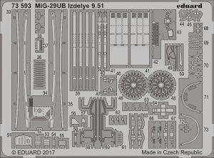 EDUARD 73593 - 1:72 MiG-29UB Izdelye 9.51