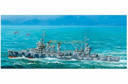 Przejdź do produktu TRUMPETER 05745 - 1:700 USS Tuscaloosa CA-37