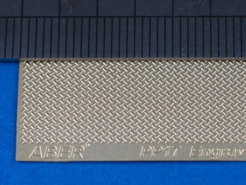 Przejdź do produktu ABER PP17  - Engrave plate (140 x 39 mm) - pattern 17