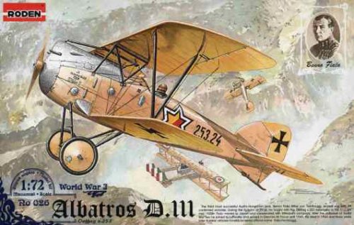 Przejdź do produktu RODEN 026 - 1:72 Albatros D.III oeffag s.253