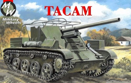 Przejdź do produktu MILITARY WHEELS 7268 - 1:72 TACAM - Romanian Tank Destroyer