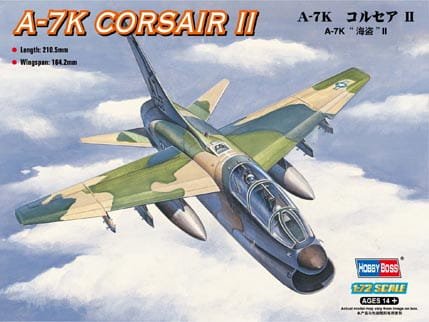 Przejdź do produktu HOBBY BOSS 87212 - 1:72 A-7k Corsair II
