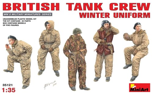 Przejdź do produktu MINIART 35121 - 1:35 British Tank Crew (Winter Uniform)