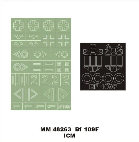 Przejdź do produktu MONTEX MM48263 - 1:48 Messerchmitt Bf-109F