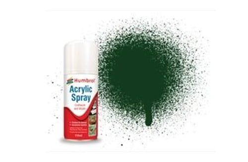 Przejdź do produktu Humbrol AD6003 - Farba akrylowa 3 Brunswick Green Gloss spray 150 ml