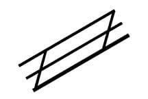 Przejdź do produktu PLASTRUCT 90691 - Poręcze 6,4 mm x 11,1 mm x 90 mm